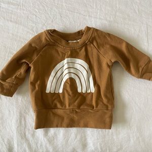 Mebie Baby Rainbow Sweatshirt SZ 3 mo